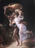 F. Rongier, Untitled (Dance), oil on canvas