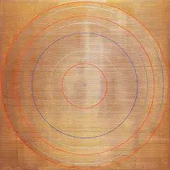 Abstract by Norberto Carating, acrylic on canvas, sold Jul 2020