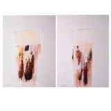 Jojo Lofranco, Abstract, mixed media