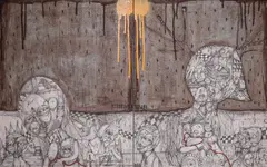 Jessy Mondares, Abstract, mixed media