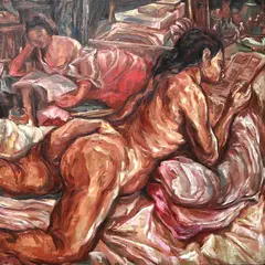 Melvin Culaba, Untitled, oil on canvas