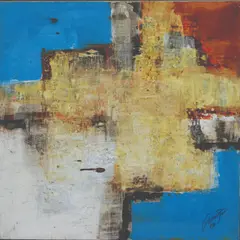 Serendra by Ivan Acuña, acrylic on canvas, sold May 2020
