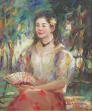 Jun Martinez, Binibini, oil on canvas