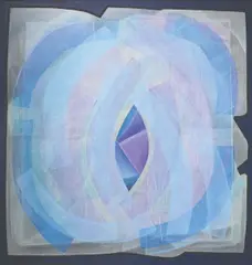 Untitled by Jaime Roque, acrylic on canvas, sold May 2020