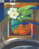Lynden R. Garcia, Still Life, mixed media