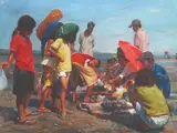 Felix Catarata, Bulungan, oil on canvas