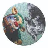 Demetrio de la Cruz, Yin and Yang, oil on canvas