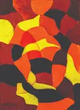 Hr Ocampo, Untitled (Abstraction Series), oil on plywood