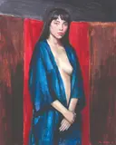 Mia Herbosa, The Turquoise Robe