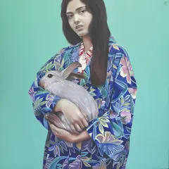 Kim Oliveros, The Way to Keep Things Alive, oil on canvas