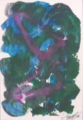Therese Keiter, Abstract, mixed media
