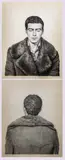 Claudio Bravo, Portrait of a Man (front and back)