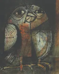 Francisco Yap, Owl, oil on canvas