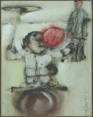 Morato Circus Performer, Untitled, mixed media