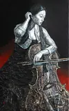 Vincent de Pio, Preparation, oil on canvas