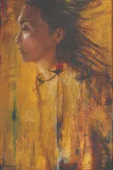Untitled by Martin Honasan, oil on canvas, sold Mar 2020