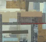 Max Balatbat, Tagpi-Tagping Paraiso, acrylic on canvas