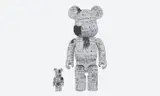 Untitled by Jean-Michel Basquiat x Bearbrick 100% and 400%, painted cast vinyl ”, sold Mar 2020