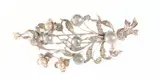 Untitled by A Mid-Century White Gold Brooch with Diamonds and, sold Mar 2020