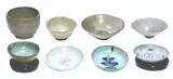 Untitled by Various Excavated Chinese Bowls Ming - Qing Dynast, clay and ceramic, sold Mar 2020