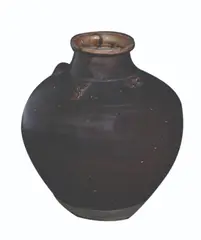Dark Brown Jar, Untitled