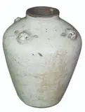 White Jar Qing Dynasty, Untitled, white glaze