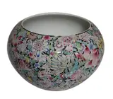 Untitled by Bowl with Floral Motif, porcelain, sold Mar 2020