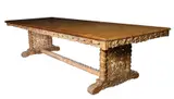 A Twelve-Seater Puyat Table, Untitled, bleached narra and molave