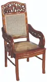 Untitled by A Pair of Armchairs with Bamboo Motif, narra and solihiya, sold Mar 2020