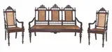 Untitled by A Turn-of-the-Century Sala Set ca. 1900, narra and solihiya, sold Mar 2020