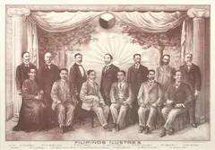Filipinos Ilustres, Untitled, lithograph
