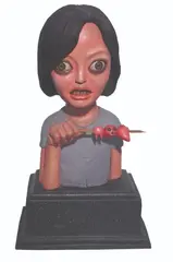 BBQ by Lynyrd Paras, polymer resin, sold Jan 2020