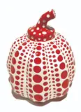 Yayoi Kusama, Red and White Pumpkin
