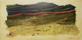 Paul Salazar, Faultline, oil on canvas