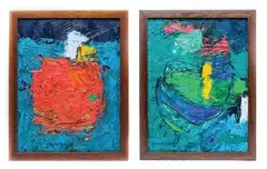 Jojo Lofranco, Untitled, oil on wood