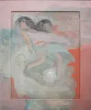 Jeff Dizon, Dos Marias, oil on canvas