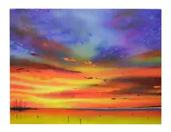 “Crave” by Zorrick Enriquez, Acrylic on canvas, sold Jul 2019