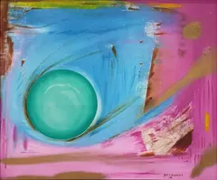 Gerry Gesmundo, Untitled, mixed media on canvas