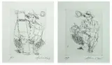 Angel Cacnio, Untitled 1 & 2