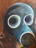 Keanne Absalon, Agent Orange ), oil on canvas