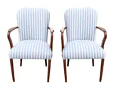 Untitled by Pair of upholstered armchairs, sold Apr 2019