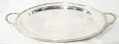 Christofle oval tray, Untitled