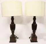 Untitled by Pair of lampshades, sold Apr 2019