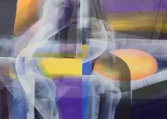 Dani Sibayan, Nude, acrylic on canvas