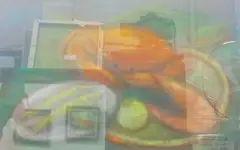 Allen Casacop, Still Life, pastel on paper
