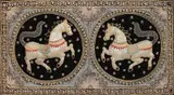 Middle East m), An embroidered equine decor
