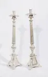 Pair of Candleholders, Untitled