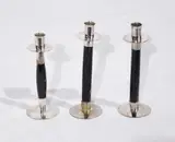 Set of Candleholders, Untitled, 3 pcs.