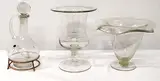 Untitled by Set of glasswares, 3 pcs., sold Oct 2018