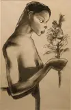 Lydia Velasco, Untitled, charcoal on paper